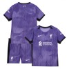 Officiële Voetbalshirt + Korte Broek Liverpool Derde 2023-24 - Kids